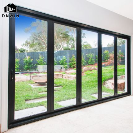 Aluminium exterior bifold door 
