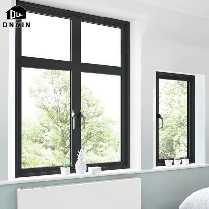 Factory Customized Houses Aluminium Double Glass Casement Window