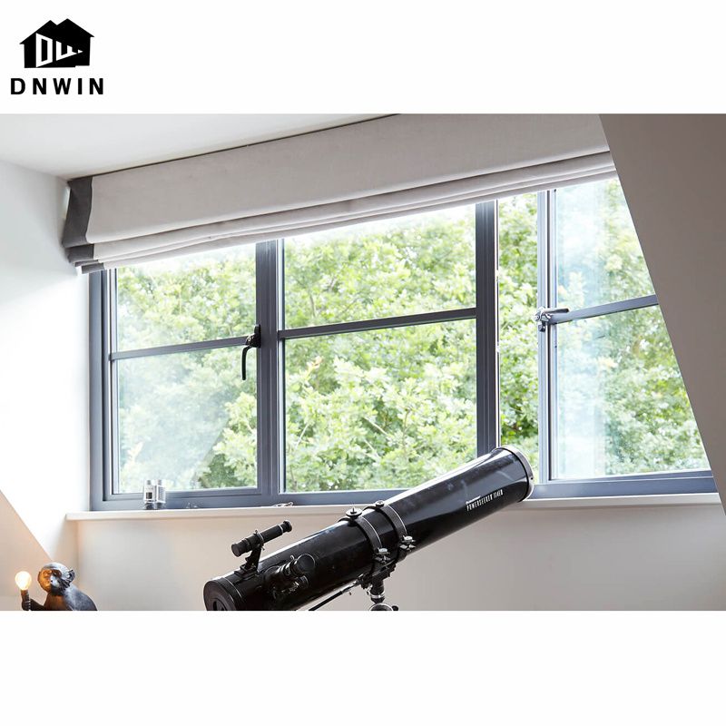 Factory Customized Houses Aluminium Double Glass Casement Window