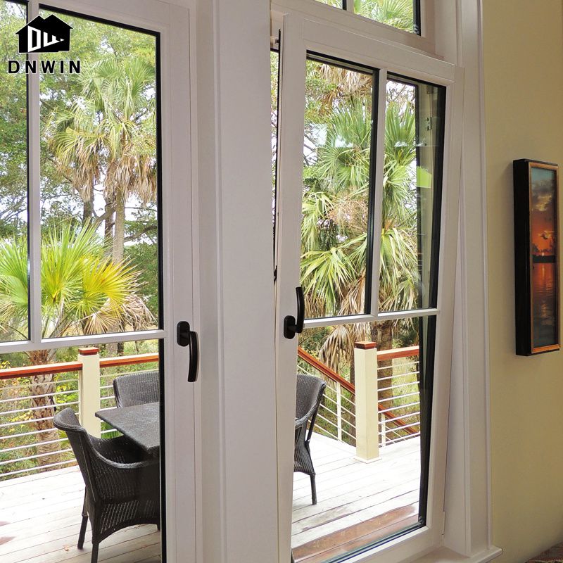 Custom High Quality Modern Style Aluminum Low-e Glass Tilt and Turn Window