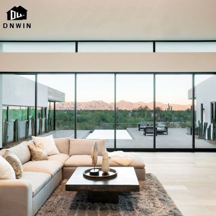 glass sliding door system