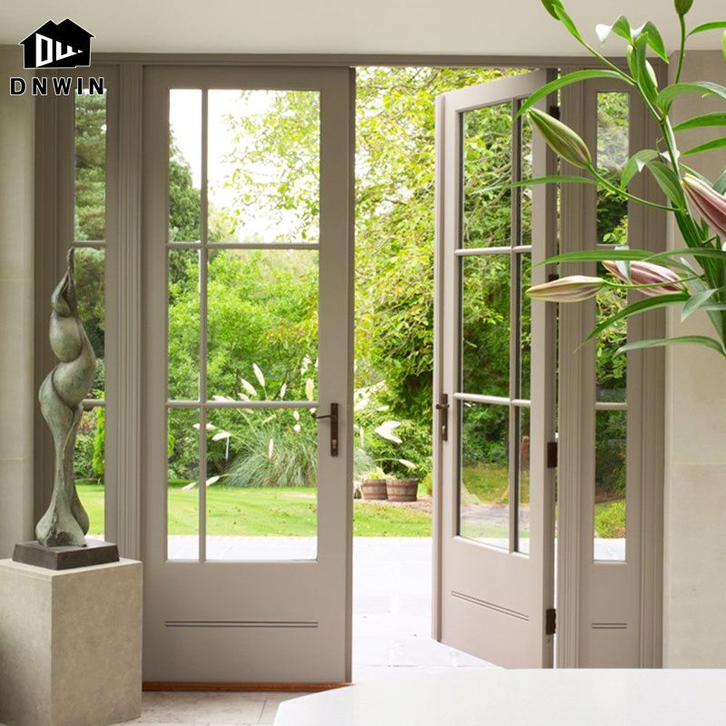 aluminum double swing door