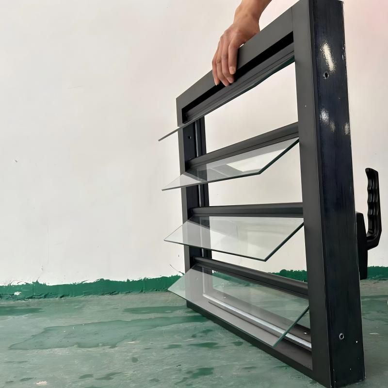 Jalousie Window with Grill And Screen