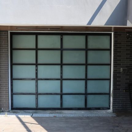 residential glass garage