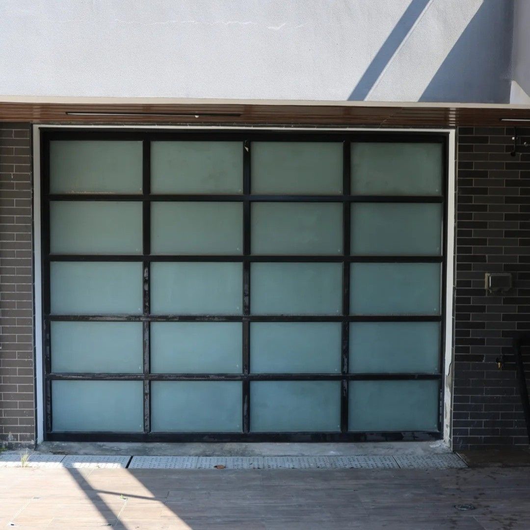 residential glass garage