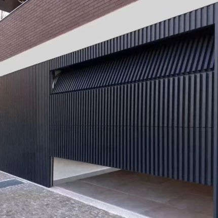 Aluminum Batten Garage Doors Modern Slat Design