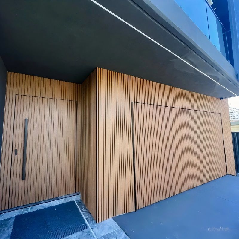 Aluminum Flush Mount Batten Garage Door