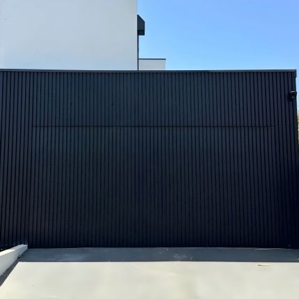Vertical batten garage door