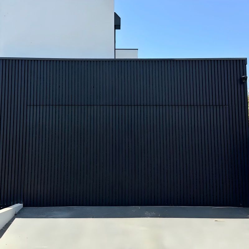 Vertical batten garage door